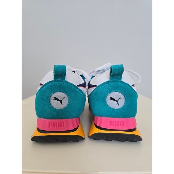 PUMA Rider FV Future Vintage Sneakers Yellow Green Pink Men’s 9.5 Retro Vibes main image 5